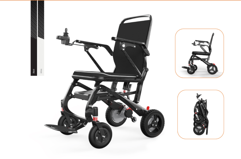 lightest folding electric wheelchairWR-E7001